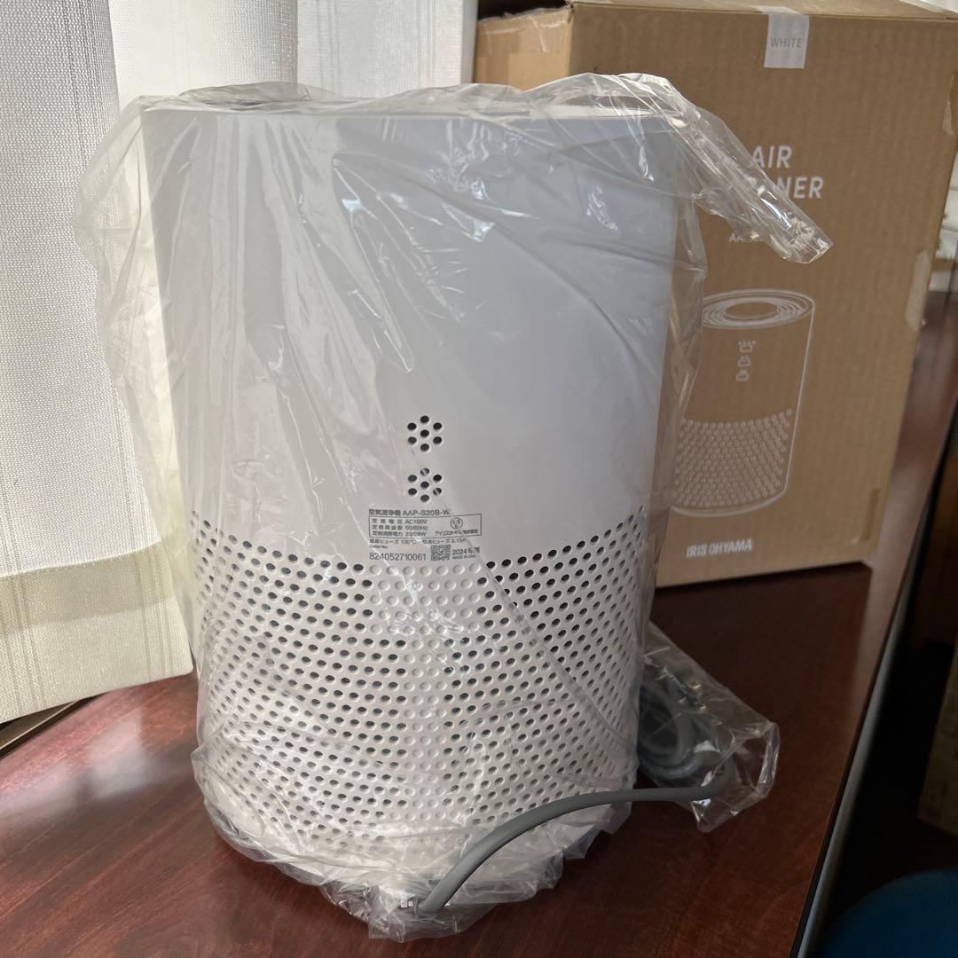 IRIS OHYAMA 空気清浄機 AAP-S20B-W