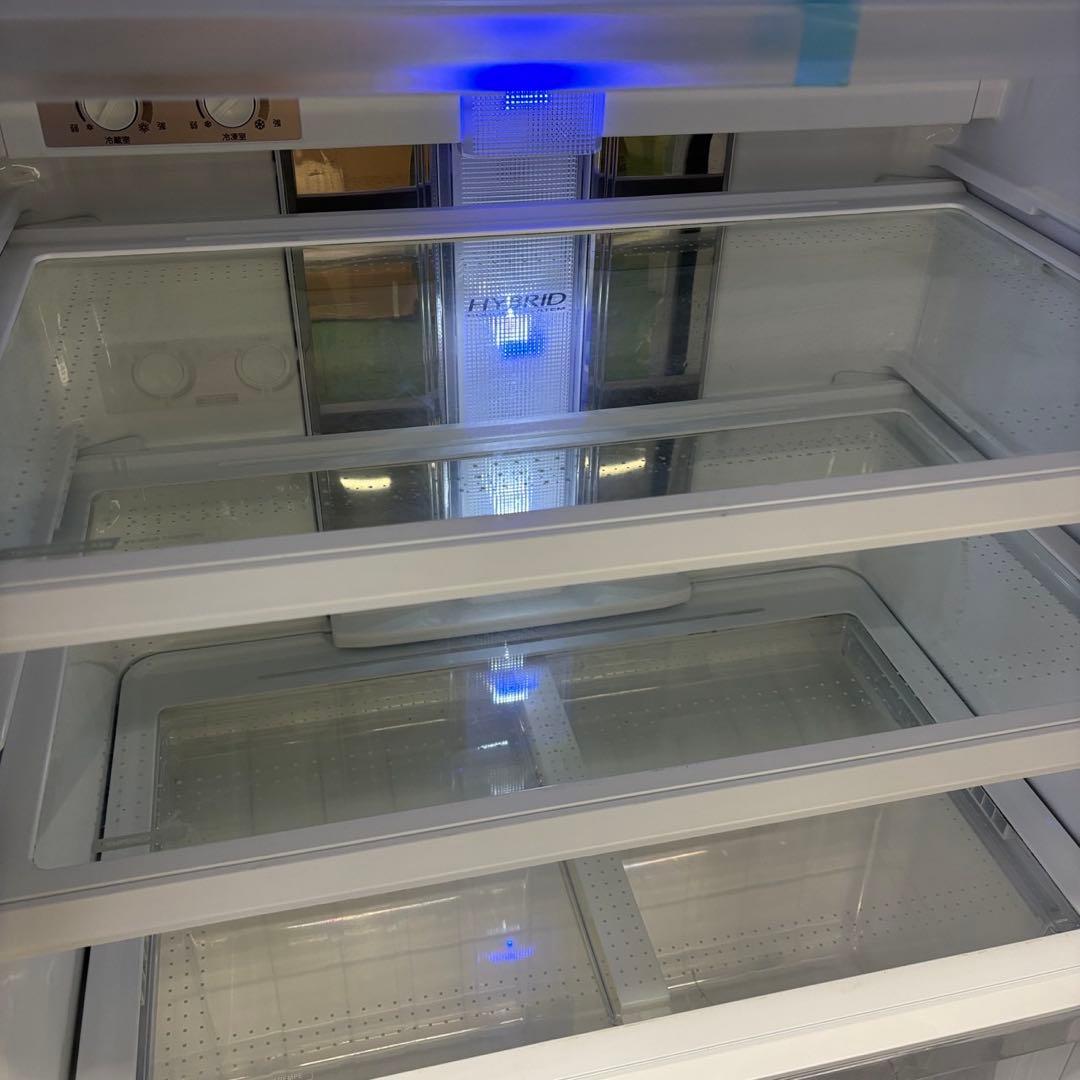 71　冷蔵庫　SHARP　大型　500-600ℓ　黒　右開き　安い　設置無料