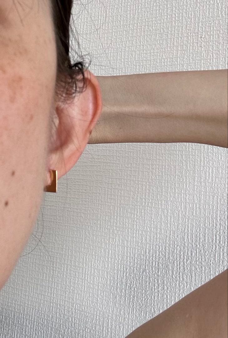 hirondelle 18k ピアス　片耳