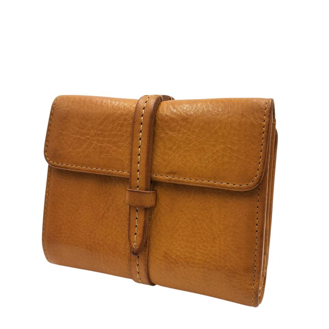 未使用級　ゲンテン　トスカ　二つ折り財布　コンパクトウォレット　小銭入れ　札入れ