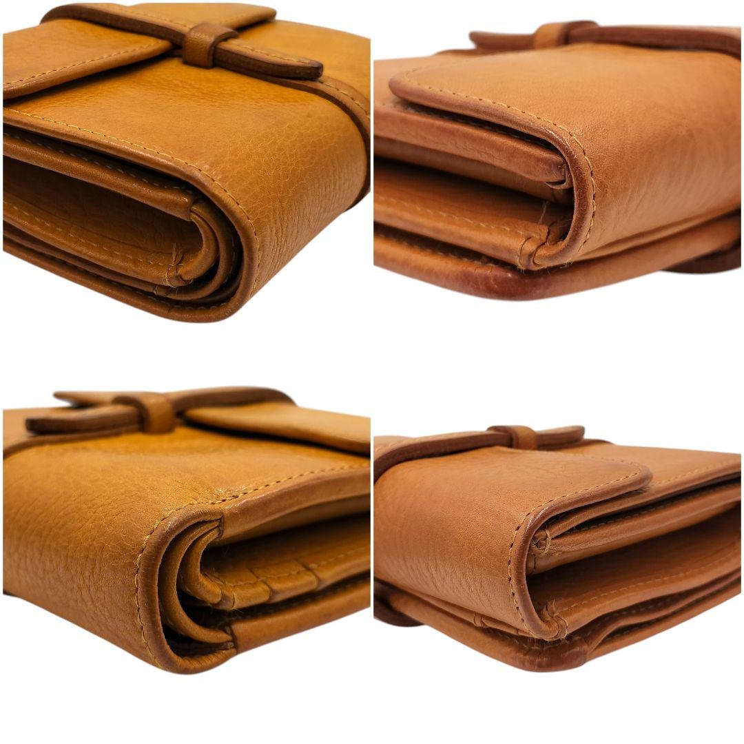 未使用級　ゲンテン　トスカ　二つ折り財布　コンパクトウォレット　小銭入れ　札入れ