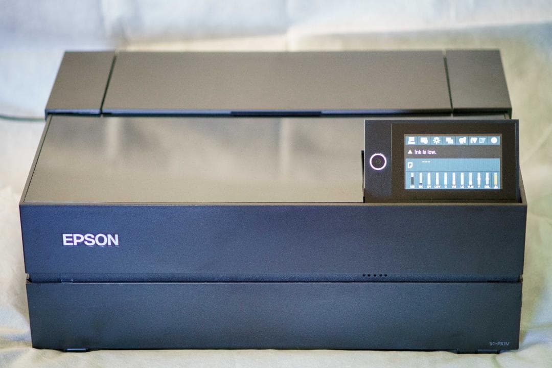 【美品】Epson SC-PX1V 新品純正インク3本付き