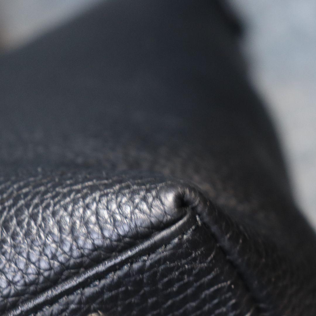 HERGOPOCH A4可 2way レザー トートバッグ ビジネス ブラック