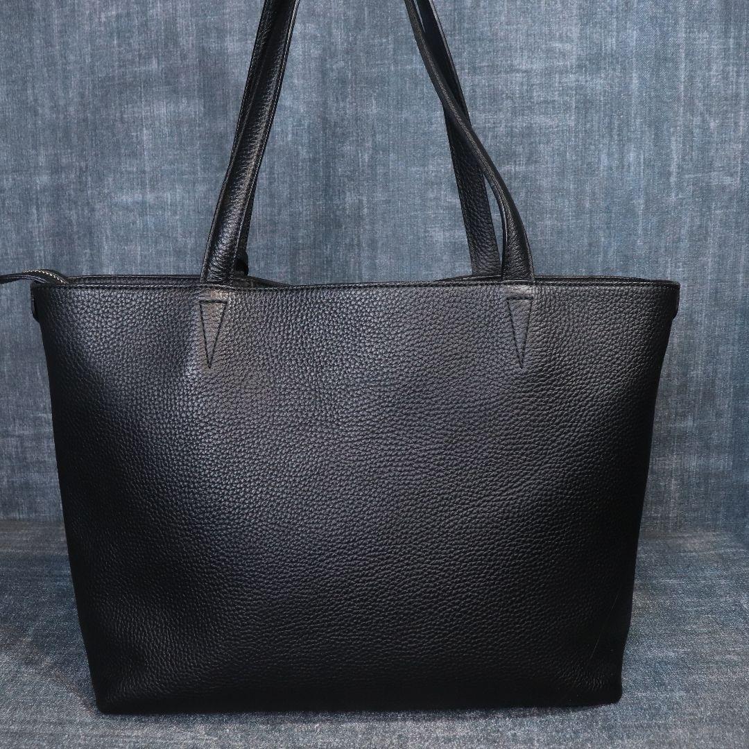 HERGOPOCH A4可 2way レザー トートバッグ ビジネス ブラック