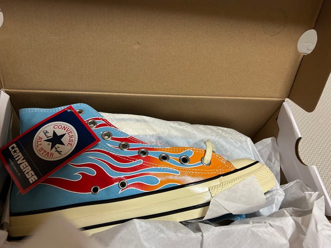 コンバース オールスター エイジド ホットウィール コラボスニーカー