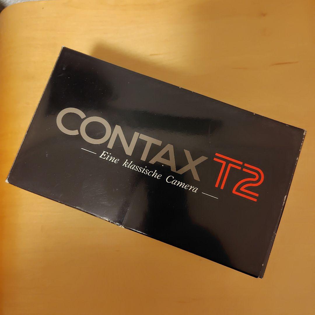 CONTAX T2 　箱（内箱・外箱）とマニュアル　/ 本体なし