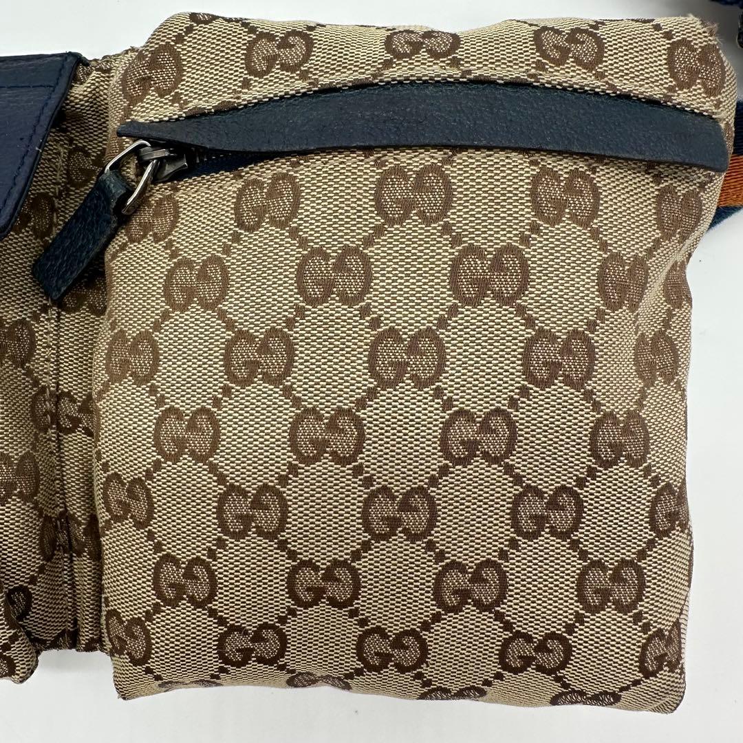 【極美品】GUCCI ボディバッグ シェリーライン GG キャンバス