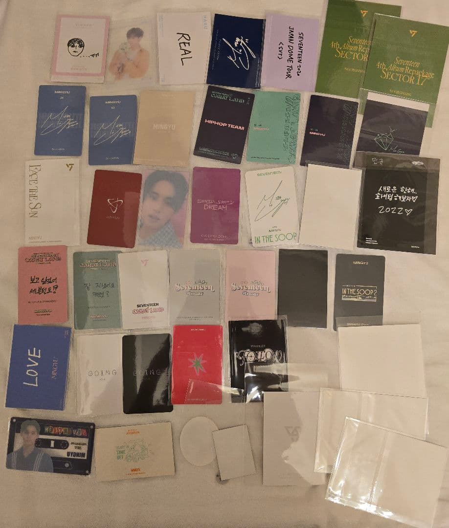 SEVENTEEN　ミンギュ　トレカセット　41枚