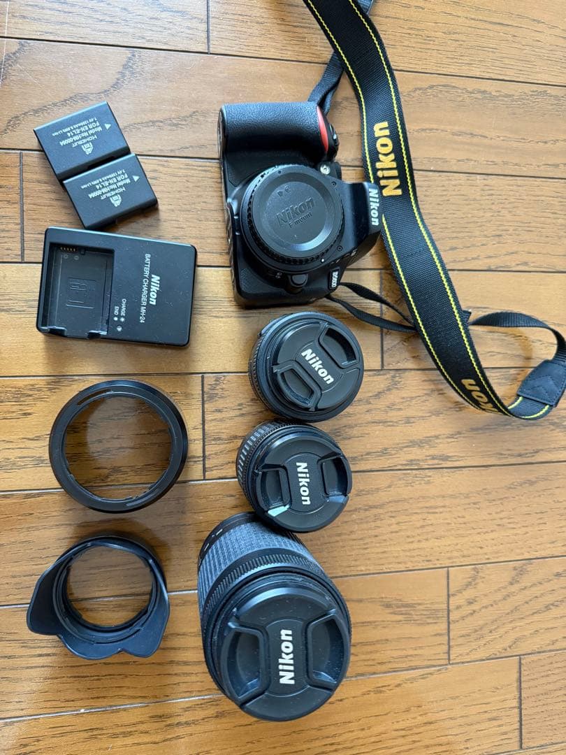 Nikon D5600 一眼レフカメラ レンズ3本セット