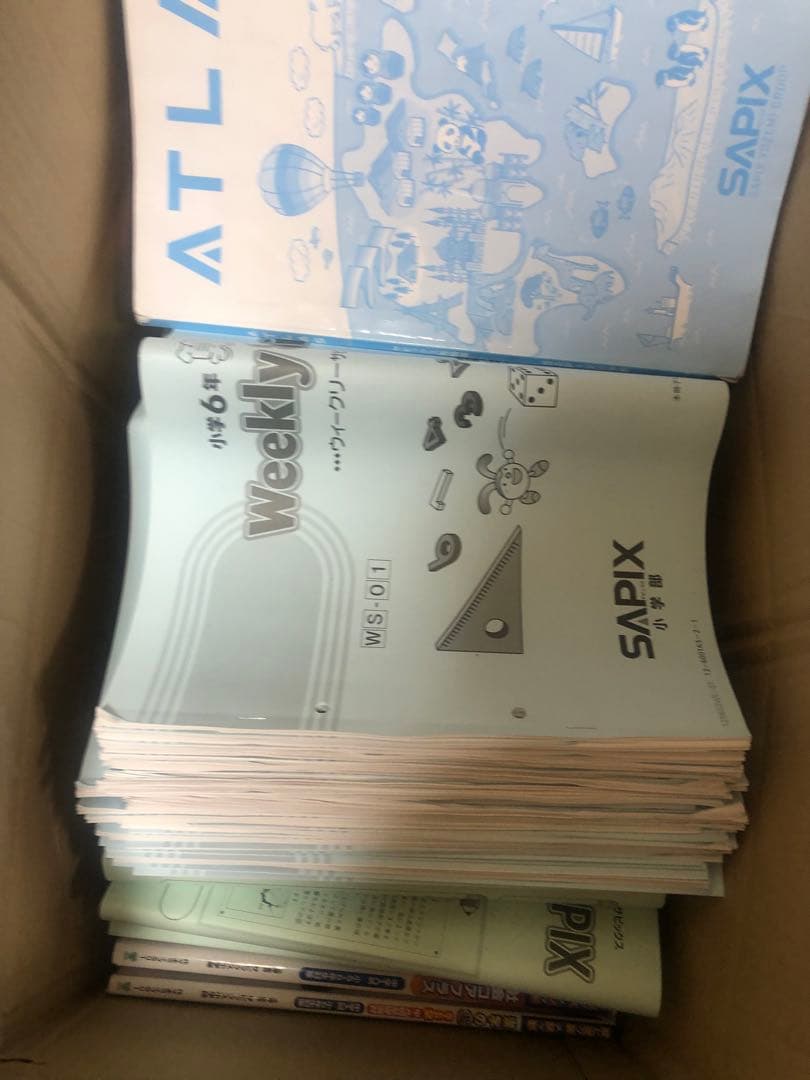 まゆ　SAPIX 2025年度　6年生　1年間分（1/3）