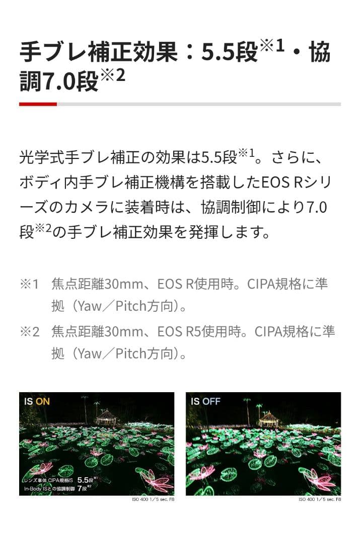 レンズ(ズーム) RF 15-30mm F4.5-6.3 IS STM