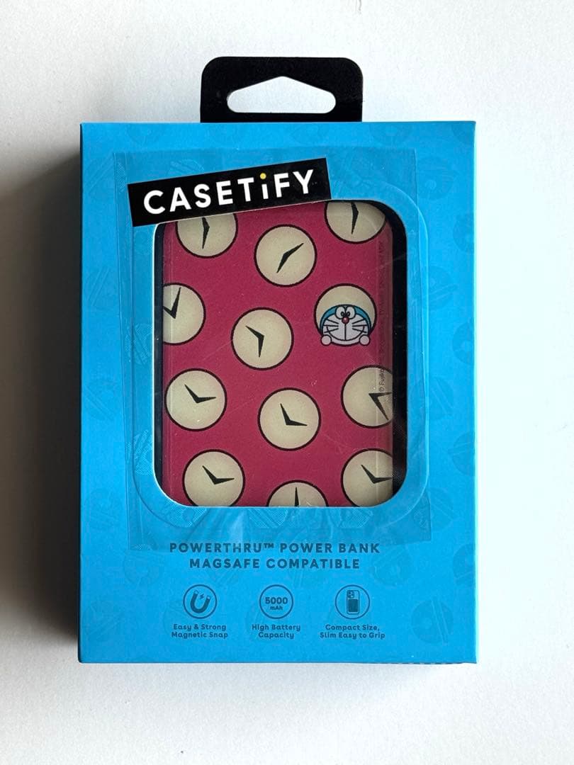 猫と暮らすあえ。  CASETiFY ドラえもん　モバイルバッテリー