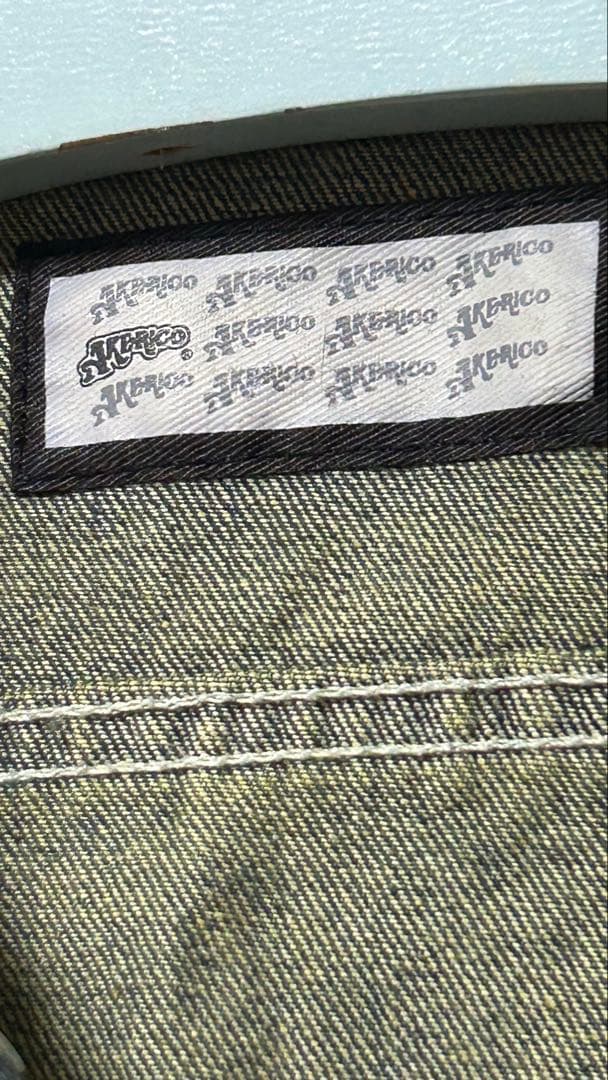 アケリコ オールインワン デニム ワンウォッシュ used加工　未使用タグ付き