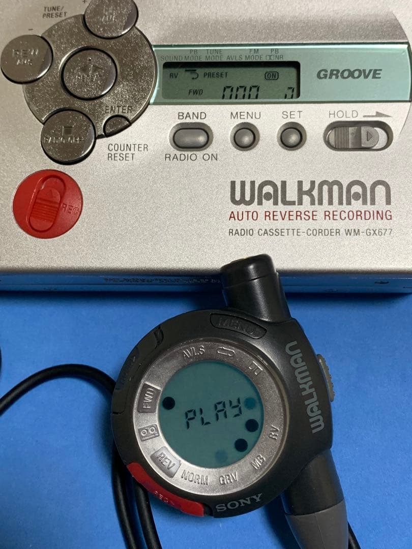SONYウォークマン　WM-GX677 カセットプレイヤー