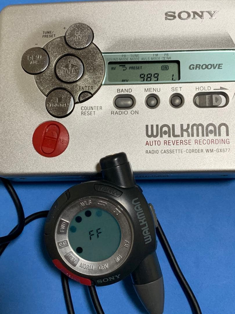 SONYウォークマン　WM-GX677 カセットプレイヤー