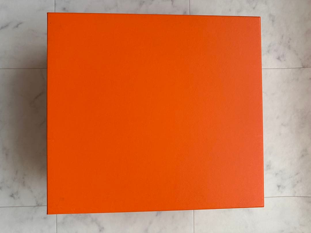 HERMES 空箱 ケリー28 オレンジ ボックス　1496