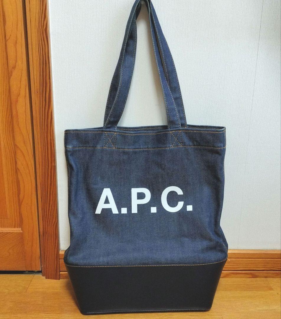 A.P.C. デニムトートバッグ