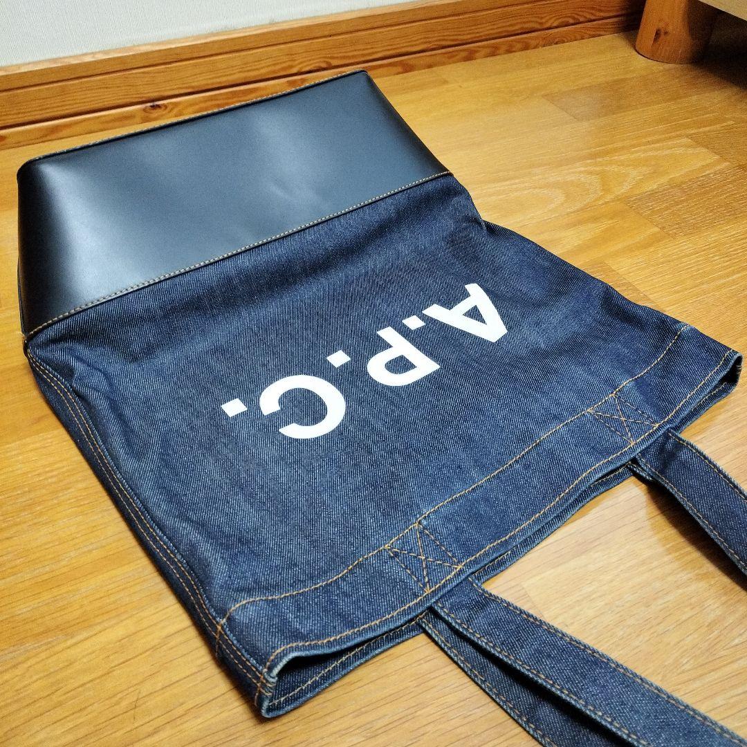 A.P.C. デニムトートバッグ