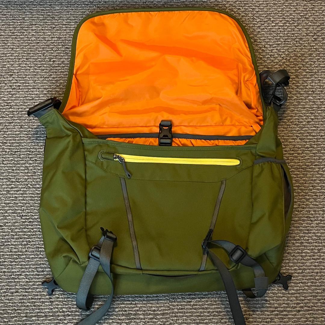 【美品】patagonia half mass messenger bag