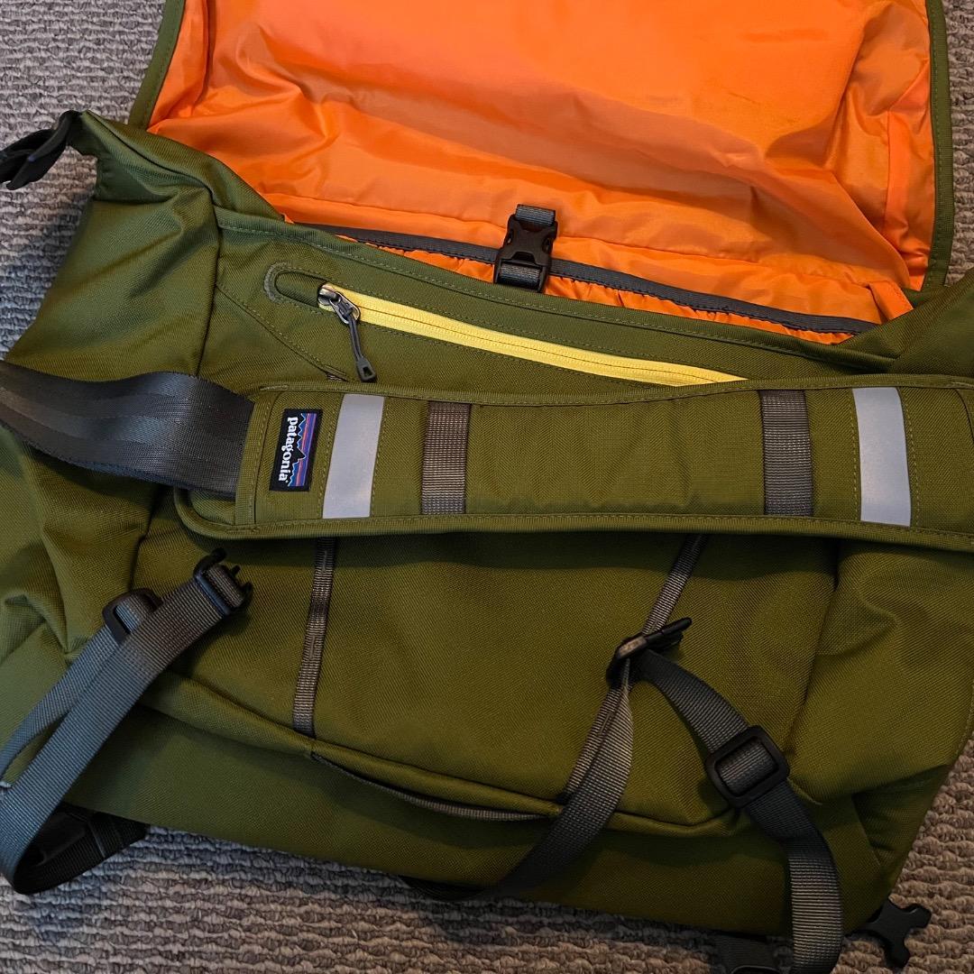 【美品】patagonia half mass messenger bag