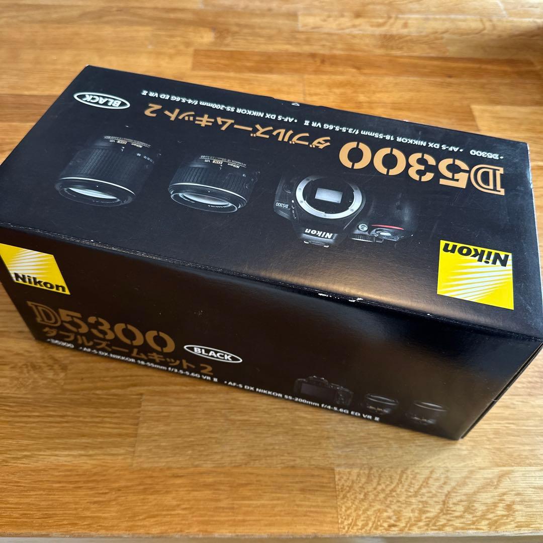 【箱、カメラバッグ付き】NikonD5300デジタル一眼レフカメラ レンズセット