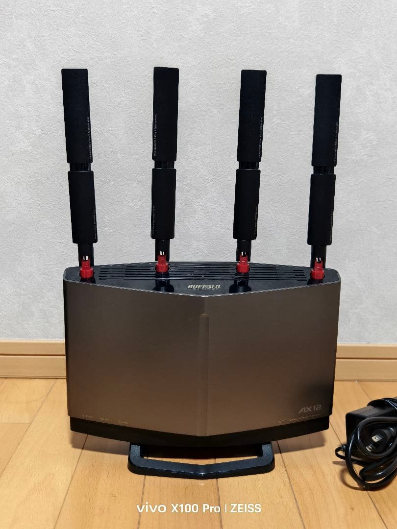 BUFFALO WXR-5950AX12 Wi-Fi6対応 10Gルーター