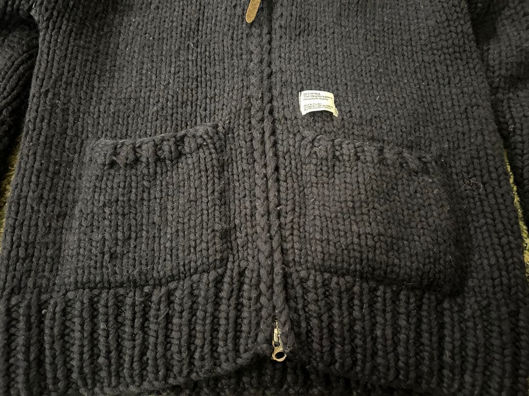 BEDWIN ×KANATA ベドウィン カウチンセーター M カナダ製