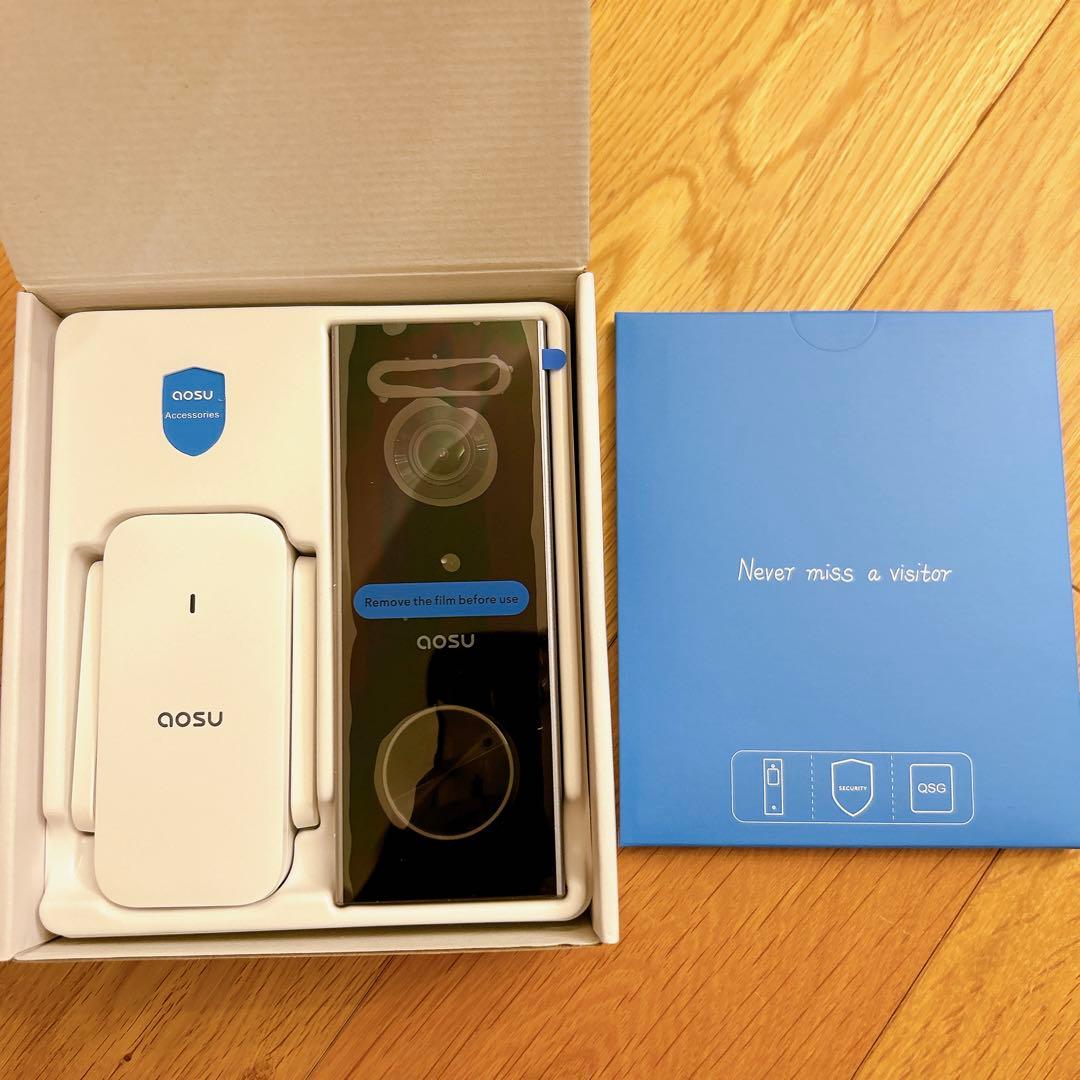 残り一点❣️ワイヤレス カメラ付き インターホン