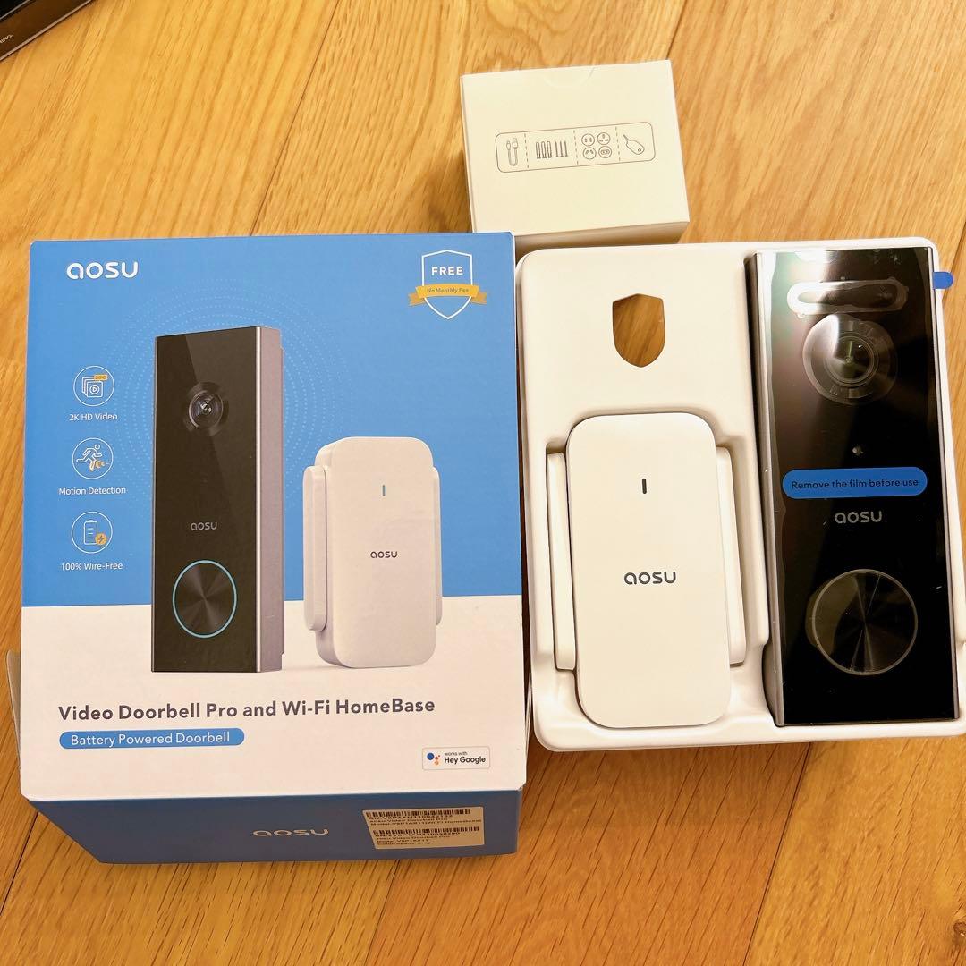 残り一点❣️ワイヤレス カメラ付き インターホン