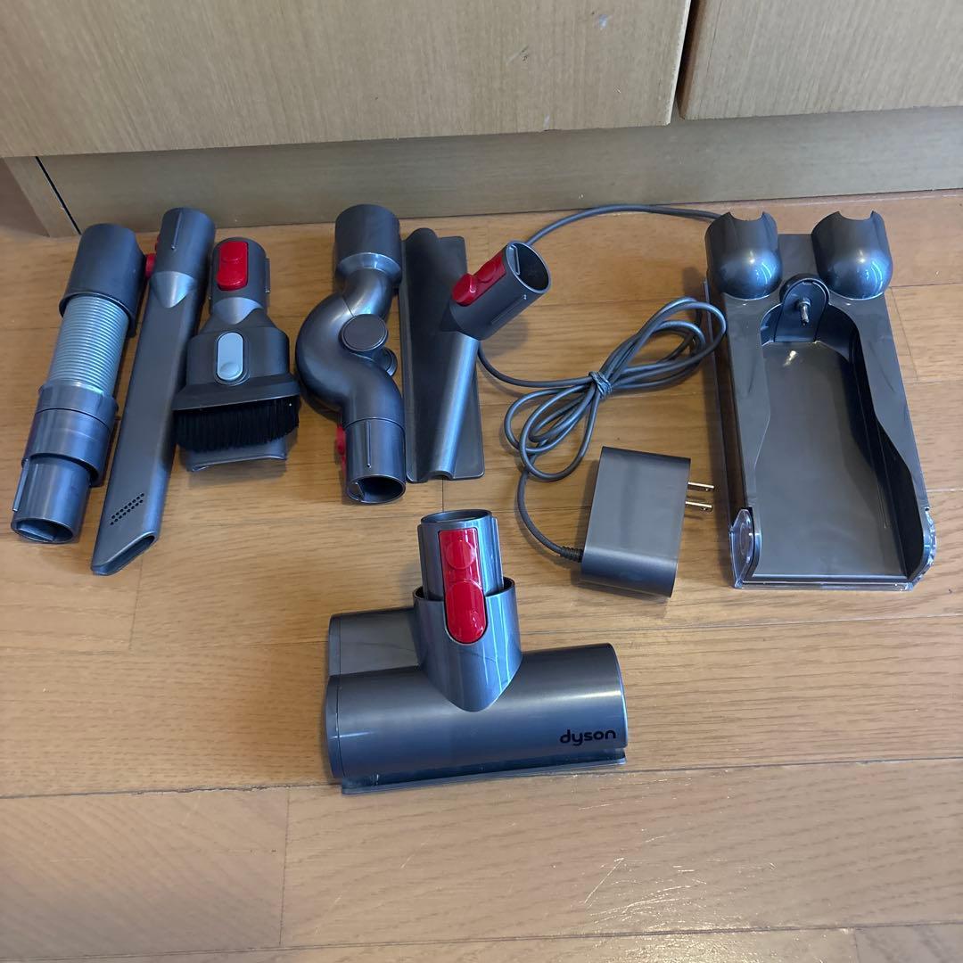 Dyson SV12分解清掃、バッテリー、エアフィルター、トリガーロック新品