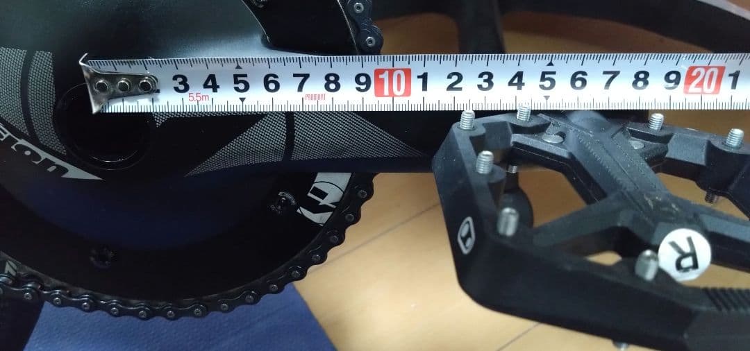 【猫富士様用：運賃込】LEADER735 ピストバイク マーブル×ラメ