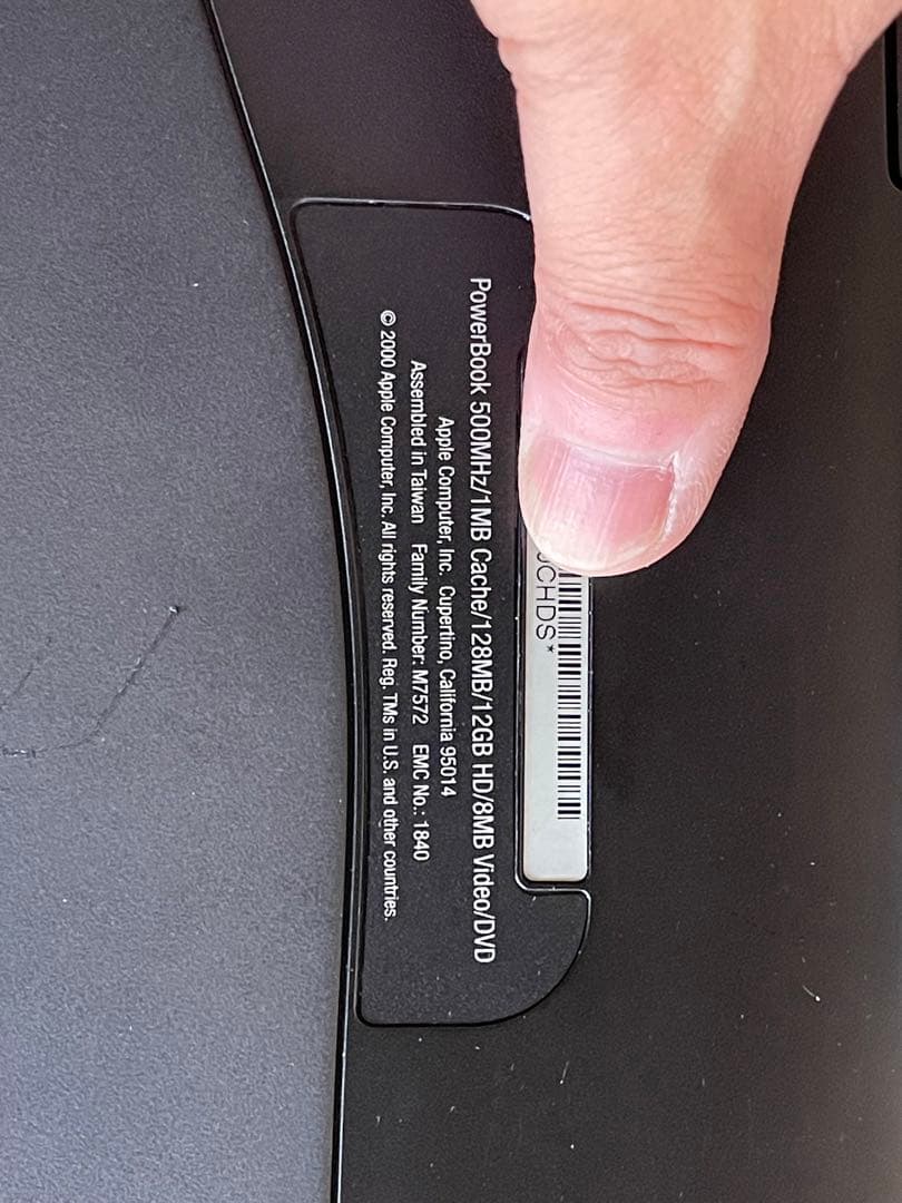 ビンテージ　パワーブック500 mac