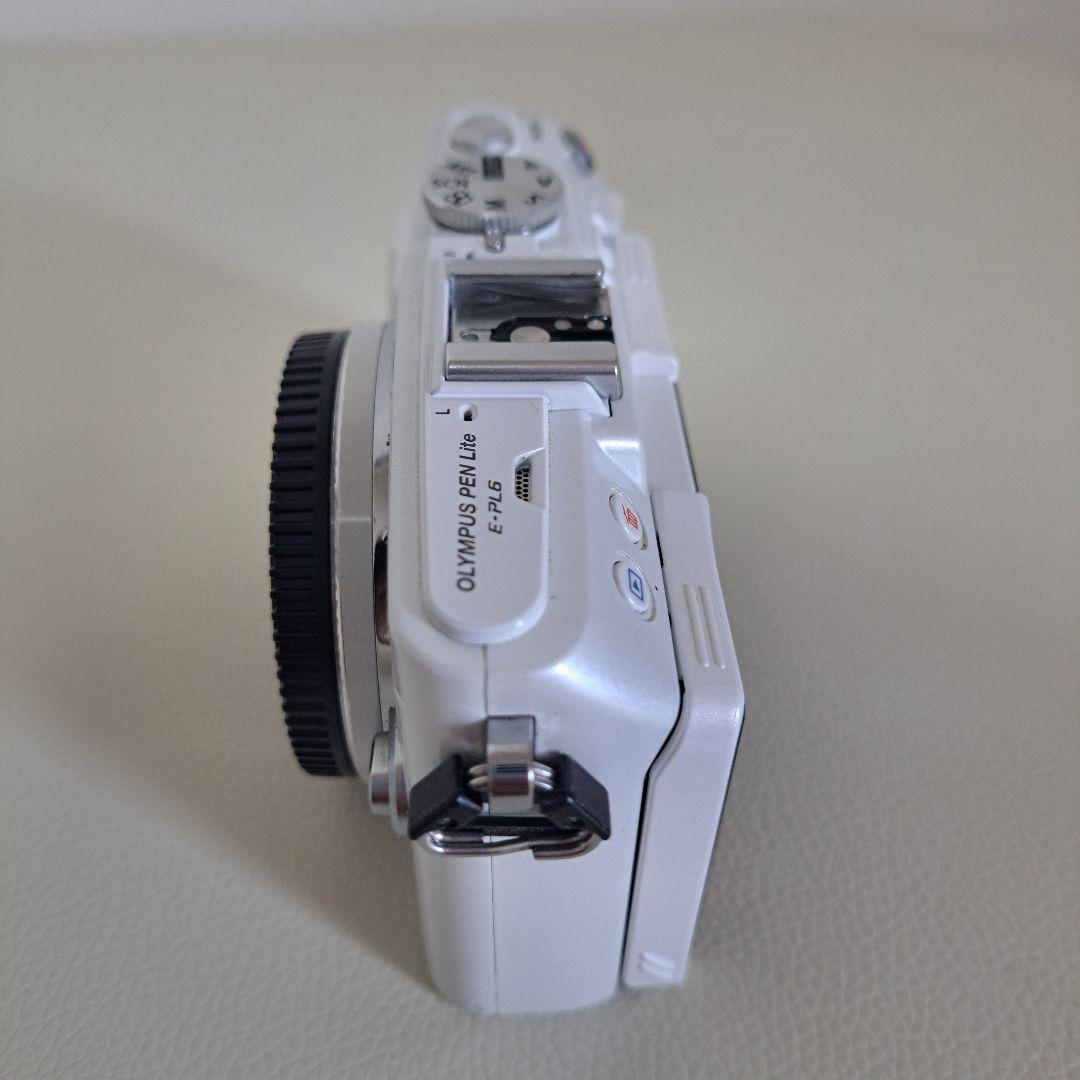 【動作未確認】ジャンクOLYMPUS PEN Lite E-PL6 ホワイト