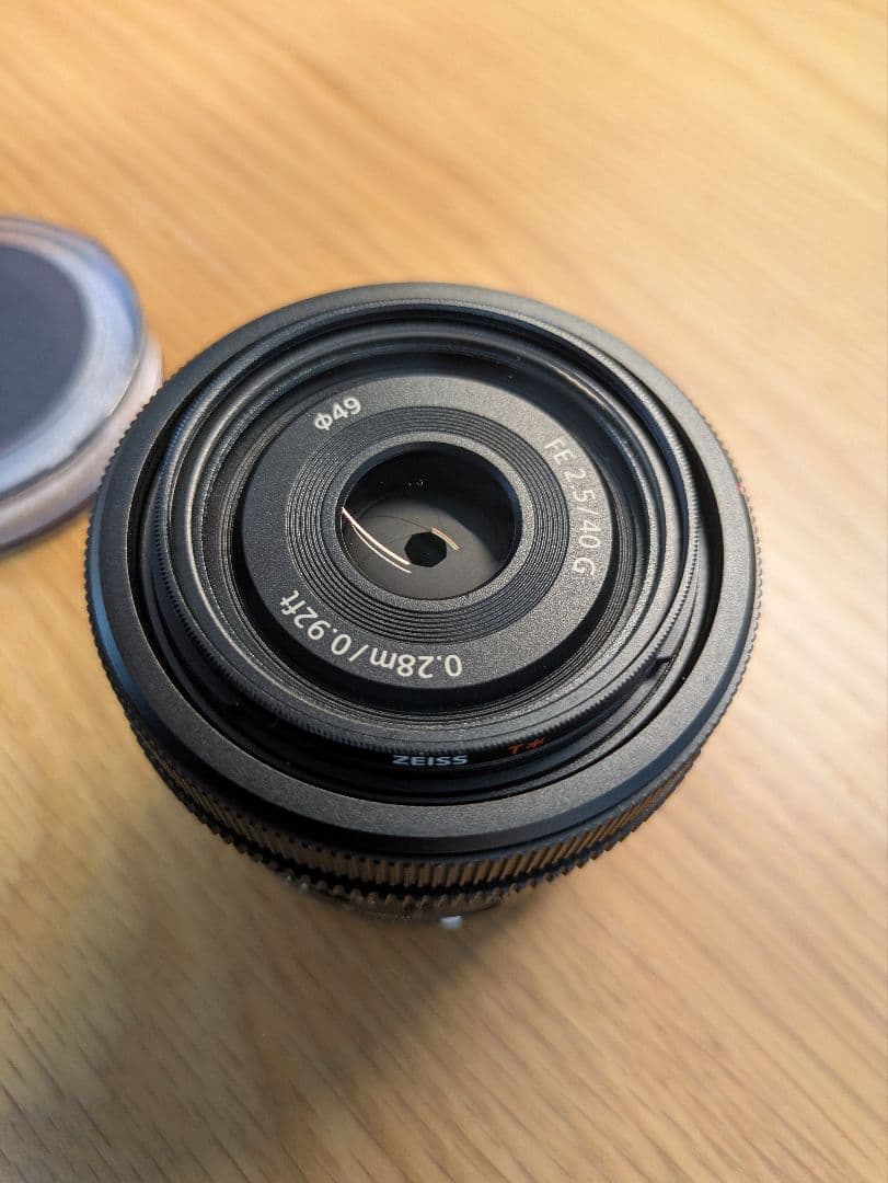 SONY FE 40mm F2.5 G レンズ + SONY MCプロテクター付