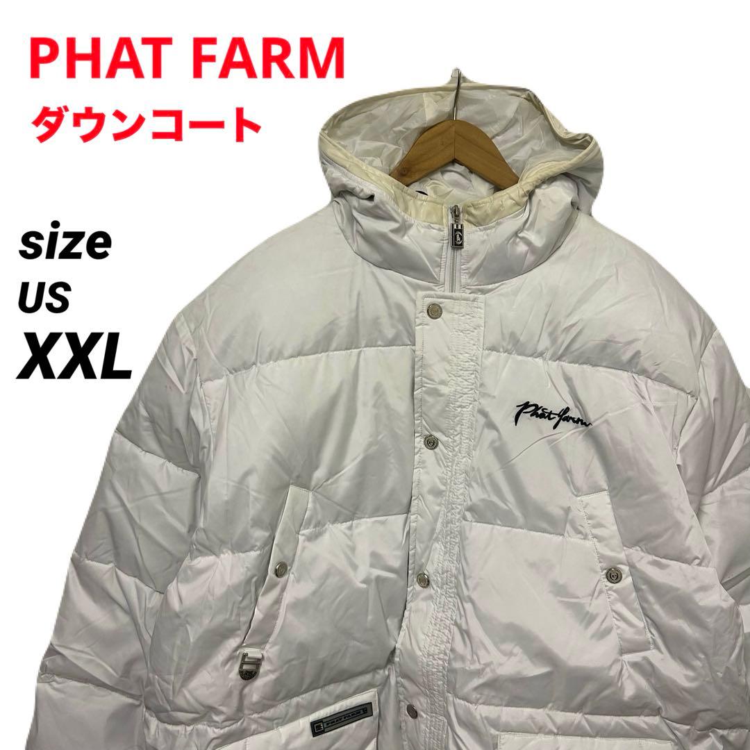00s ファットファーム ダウンジャケット ダウンコート XXL 未使用タグ付き