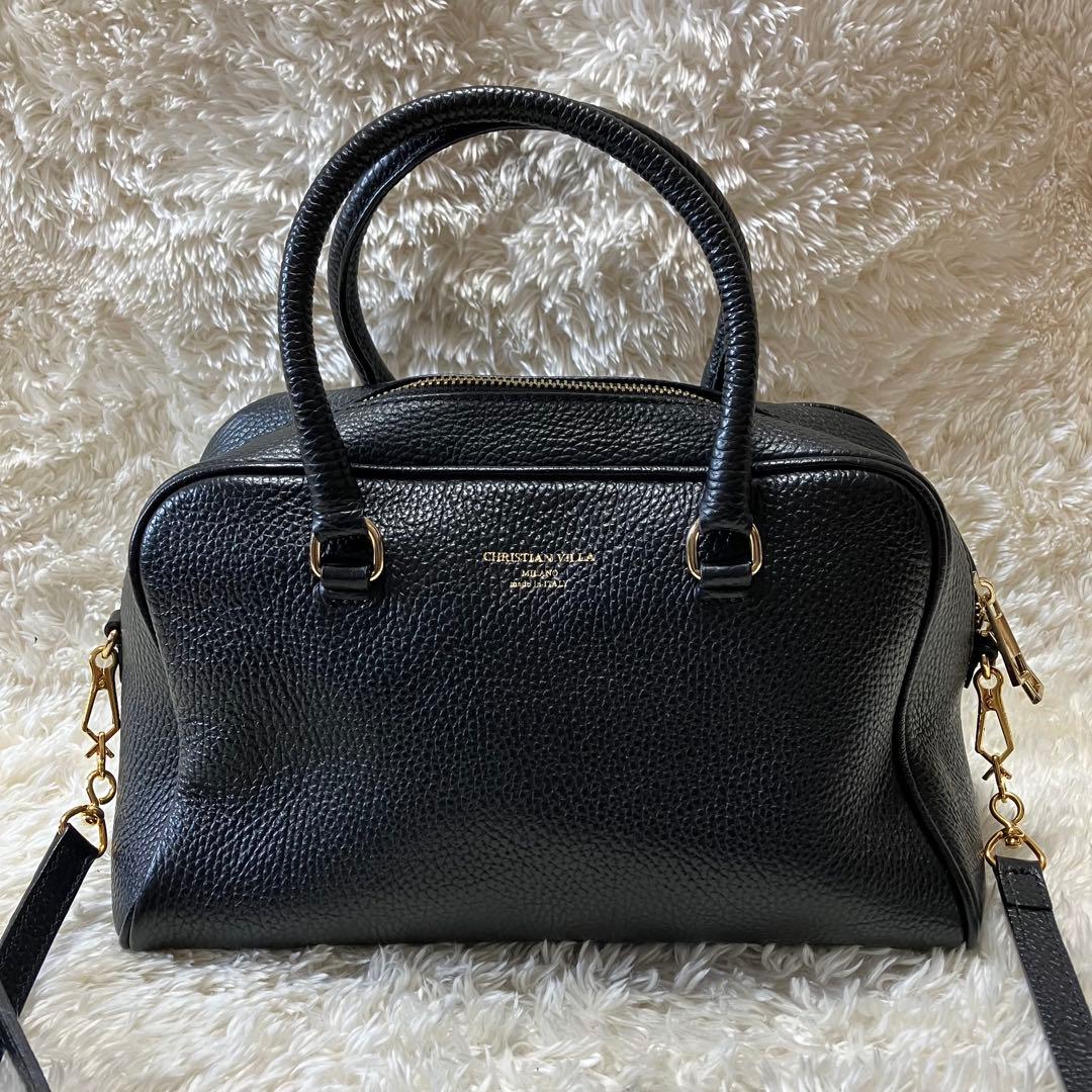 【ちい様】CHRISTIAN VILLA バッグ 2way ボストン ショルダー