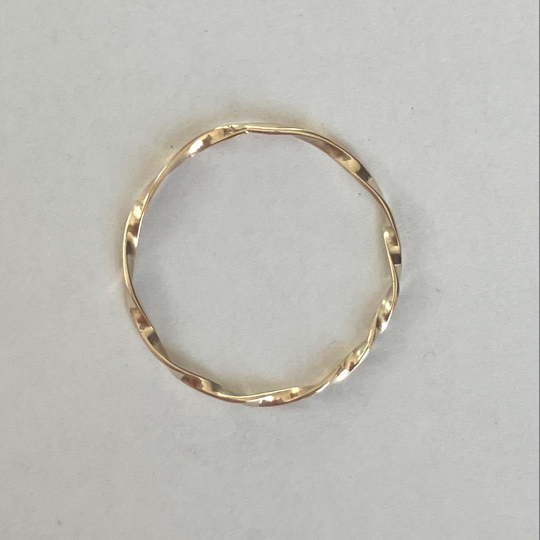 K10 10金　17号　リング　8