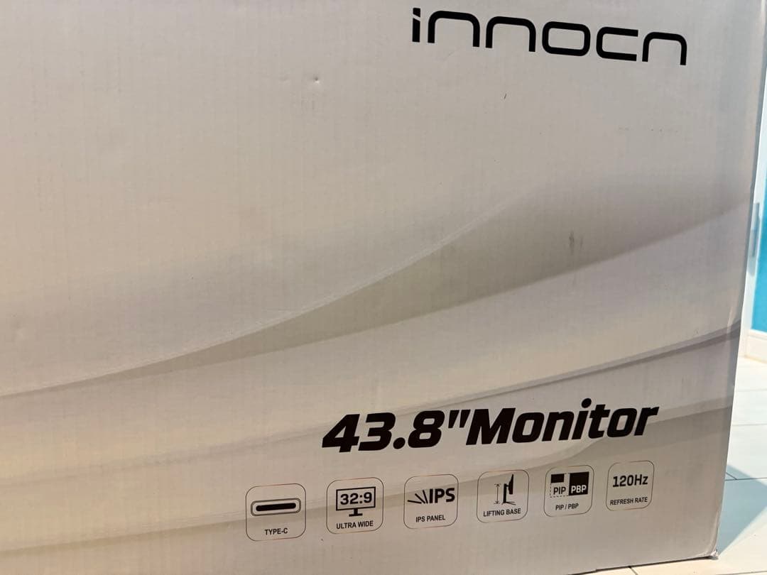 【最終値下げ】innocn 43.8インチ ウルトラワイドモニター