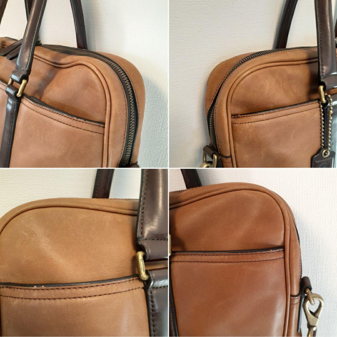 COACH 2way ビジネスバッグ ブリーフケース A4収納 オールドコーチ