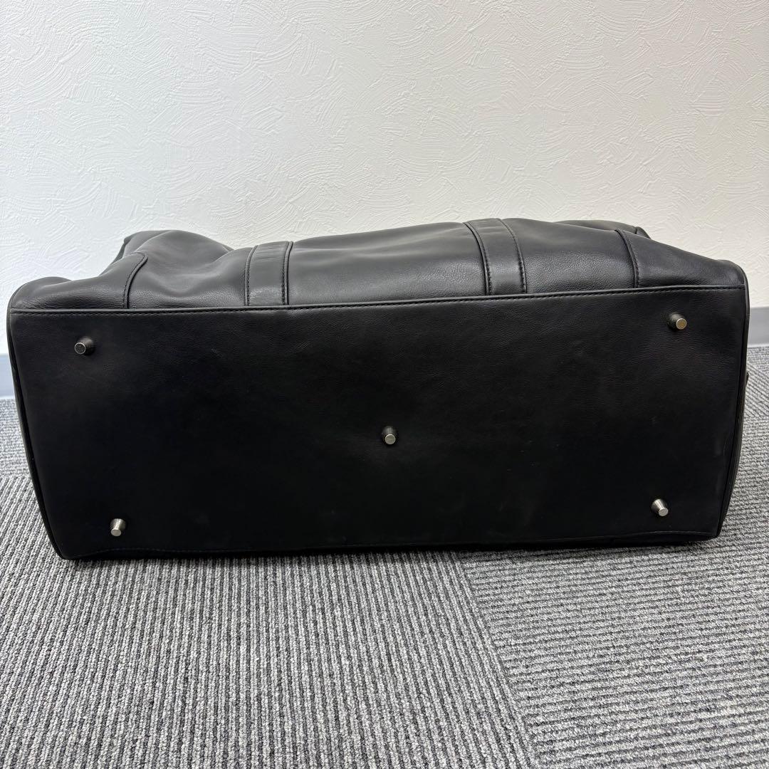 美品　コーチ　COACH F05404 ボストンバッグ　鍵付き　大容量　レザー