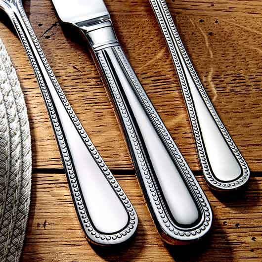 ルルー様　新品　英国アーサープライス社・シルバーカトラリーBead／ビード