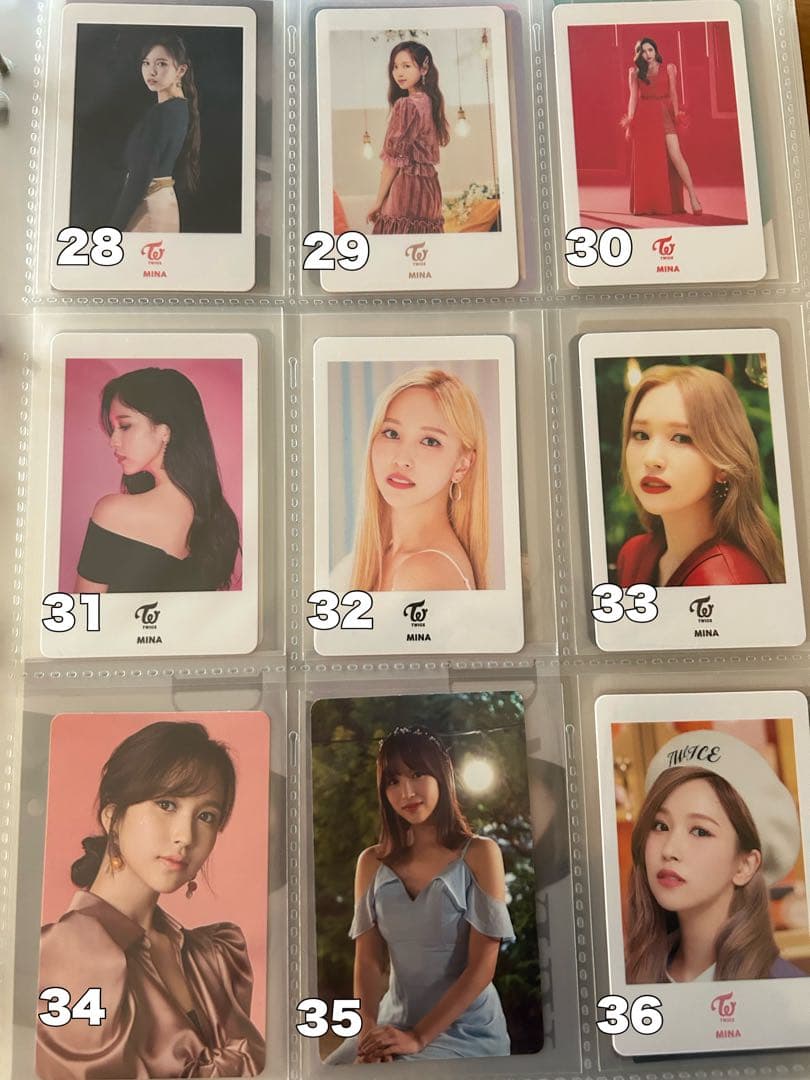 TWICE ミナ トレカまとめ