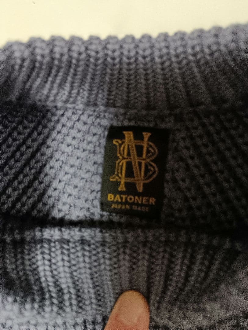 BATONER シグネチャークルーネック サイズ1