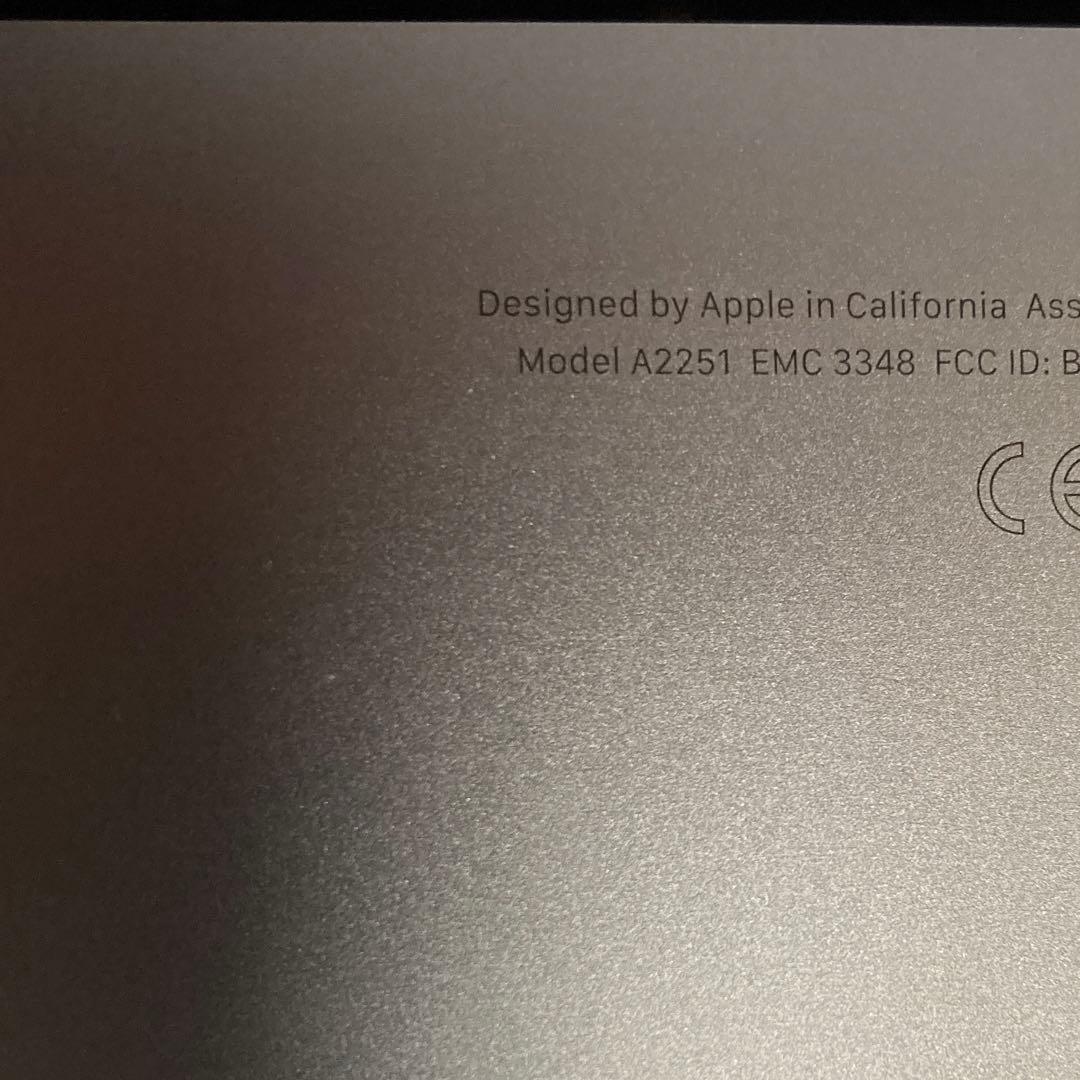 MacBook Pro Intel 2020 US 16GB/512GBジャンク