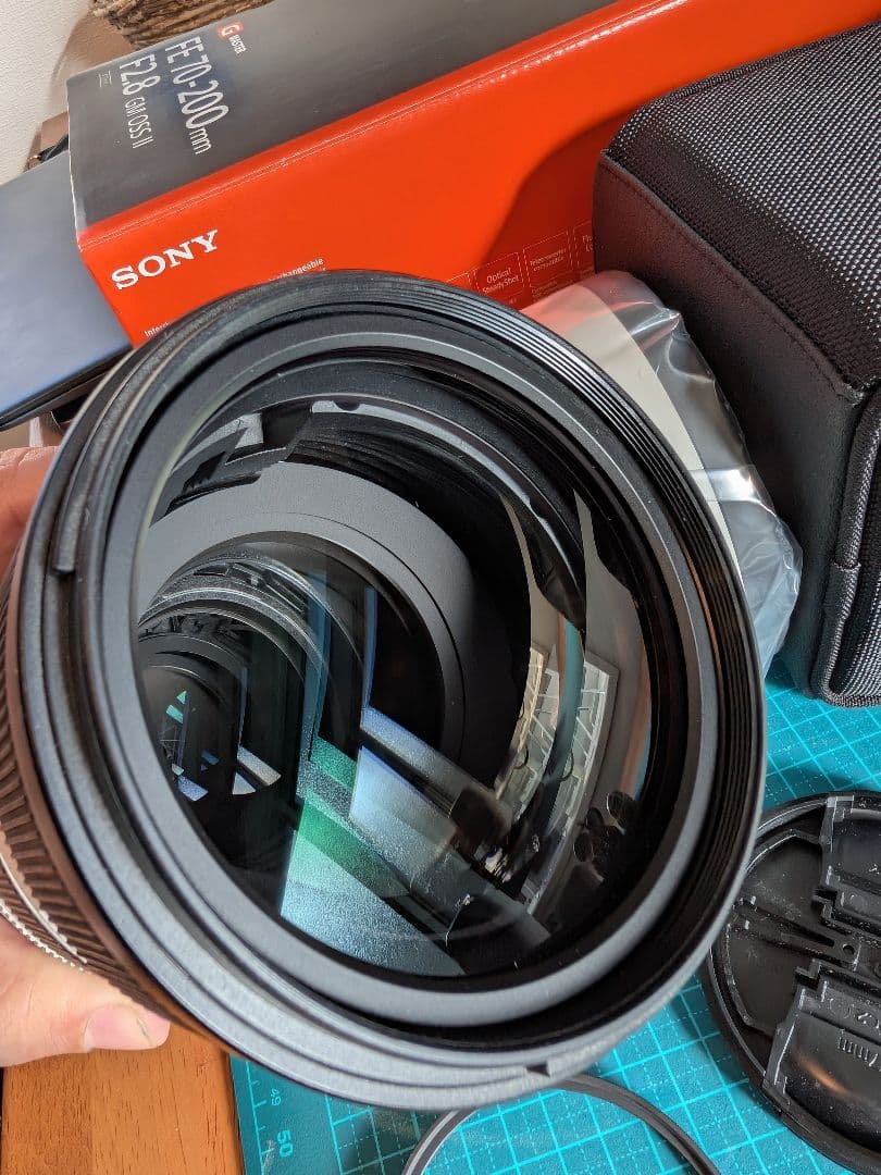 SONY FE 70-200mm F2.8 GM OSS II フィルタ付