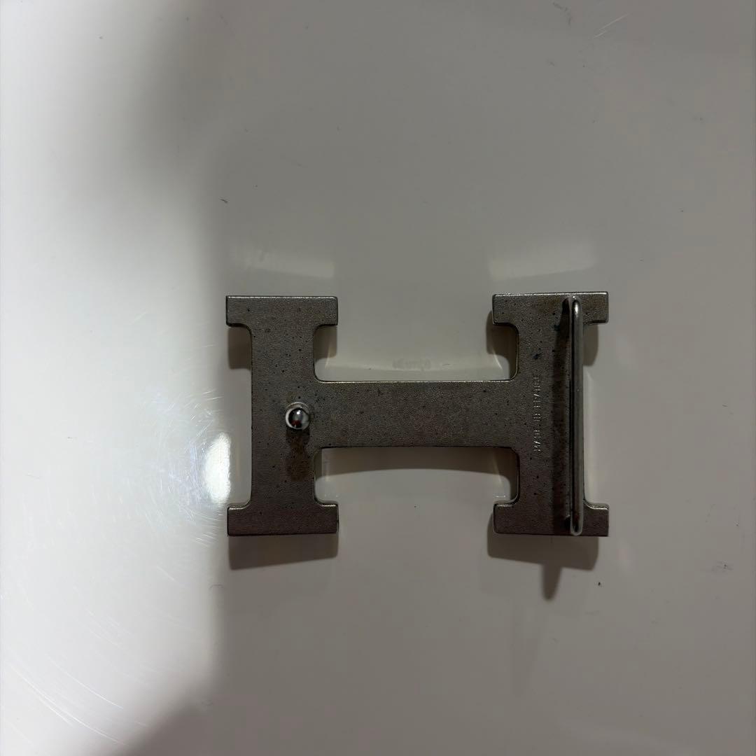 エルメス ブラウンレザーベルト 保存袋付き