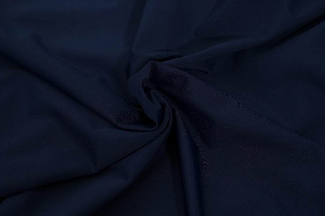 レオタード　パステルブルー×ネイビー