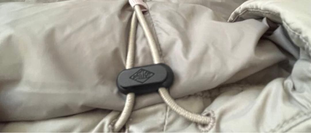 ダントンDANTON ナイロンタフタミドルダウン XS グレイッシュベージュ