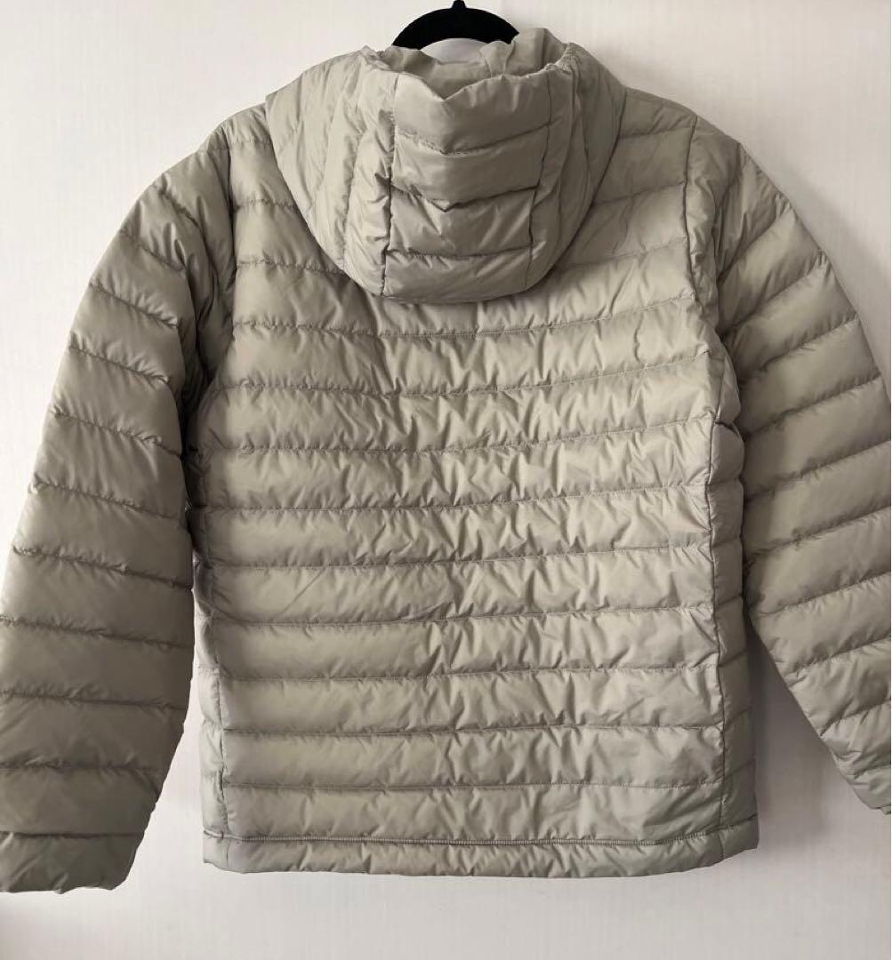 ダントンDANTON ナイロンタフタミドルダウン XS グレイッシュベージュ