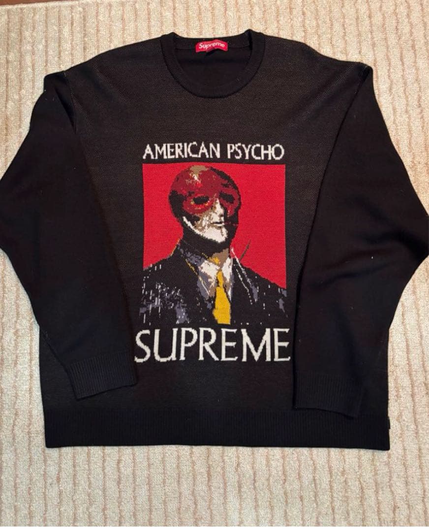 s*n様 Supreme American Psycho ニット L ブラック